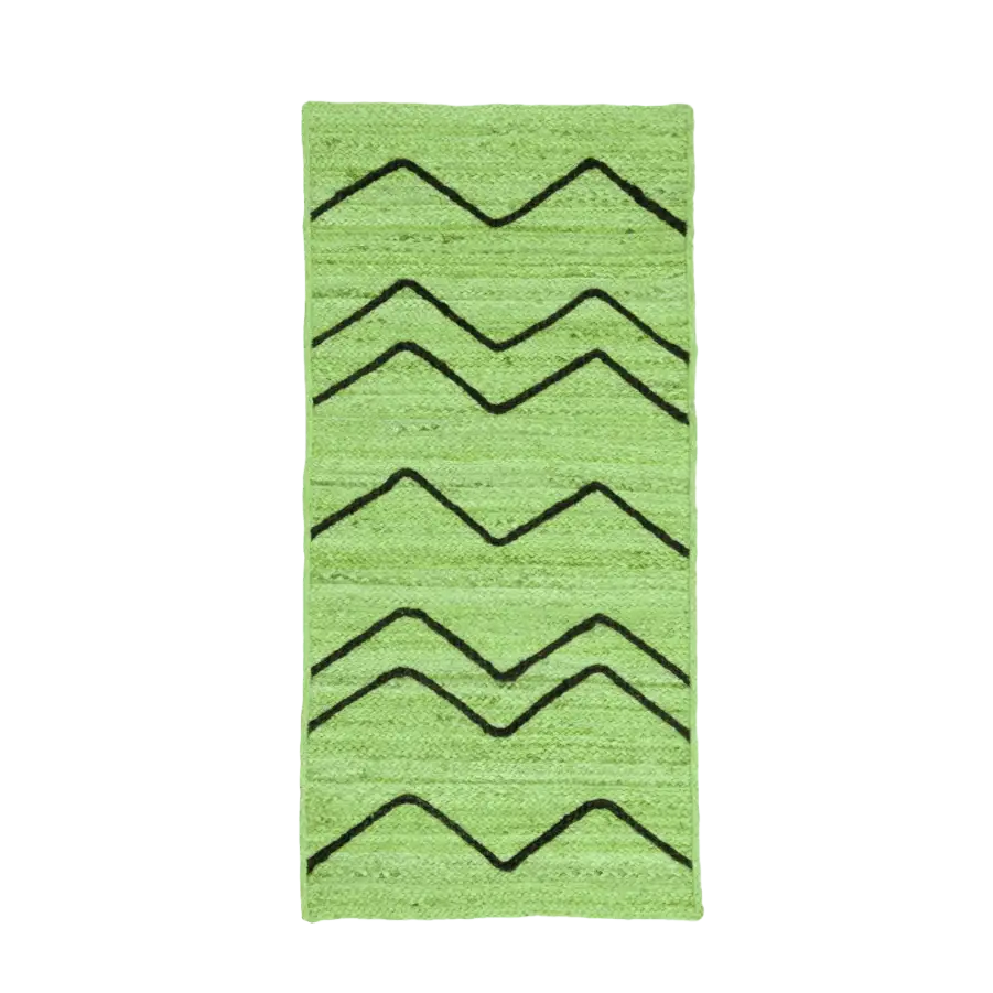 sage green rug