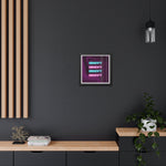 Groovy Purple Funky Poster Wall Art