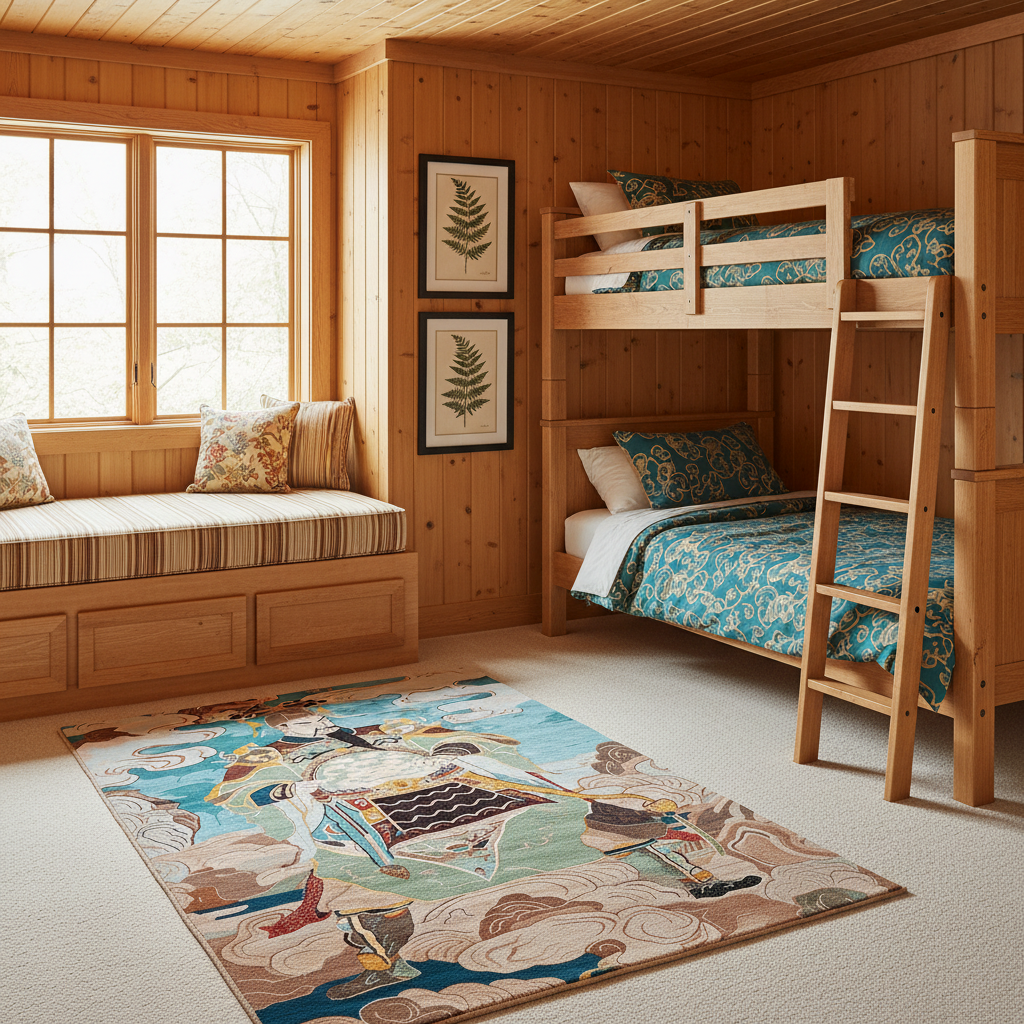 Guardian of Clouds Hand Tufted Rug