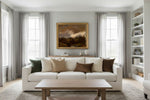 Framed room mockup - gold