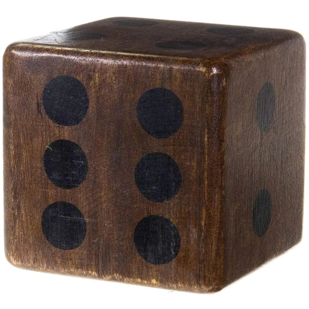 Hand Carved Mango Wood Dice