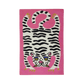 Hand Tufted Pink Tiger Wool Area Rug - MAIA HOMES