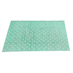 Handwoven reversible diamond cotton rug in light green, perfect for adding a boho touch to your living room. This large area rug features a subtle diamond pattern, ideal for those seeking stylish and comfortable cotton rugs.