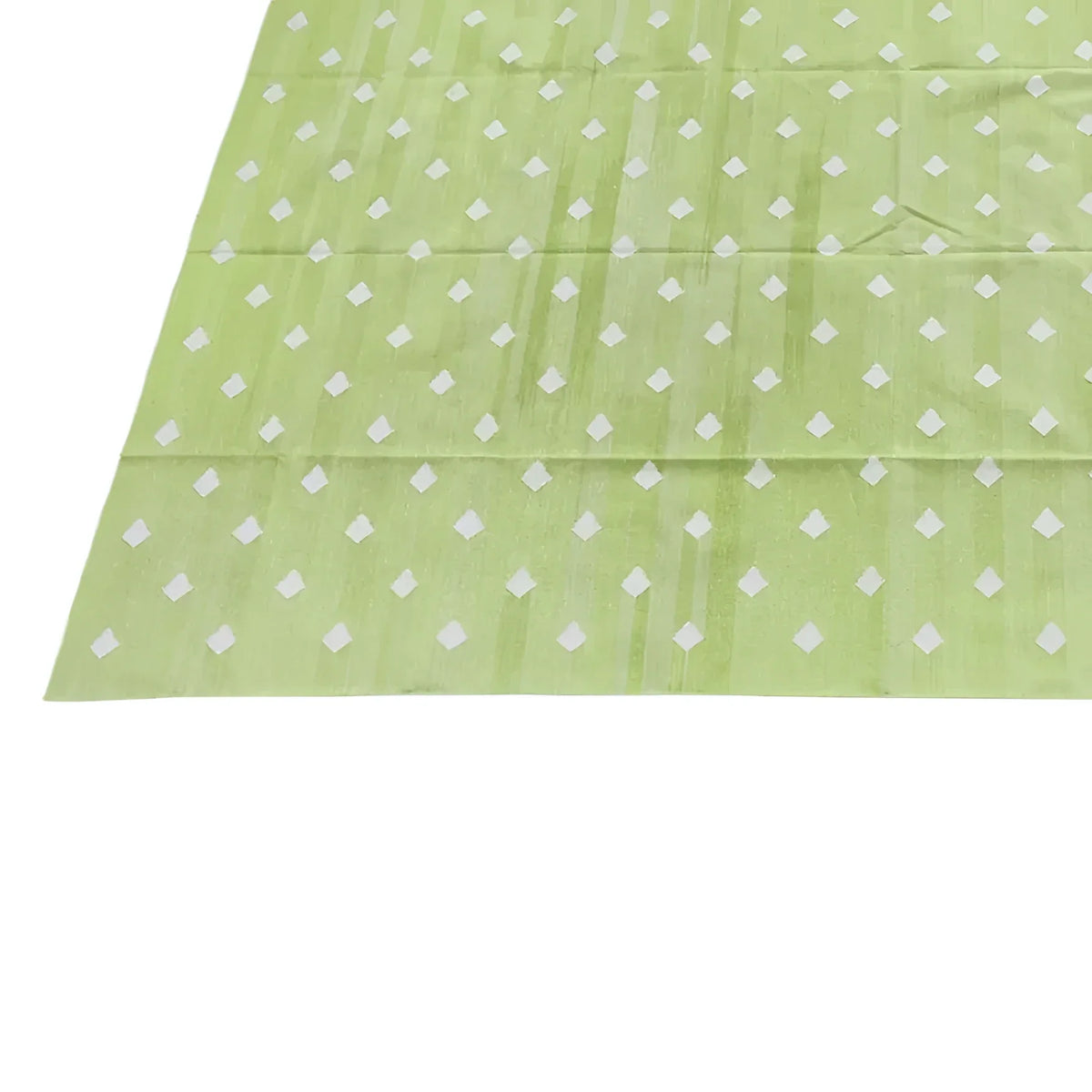 Handwoven Reversible Diamond Cotton Rug - Olive