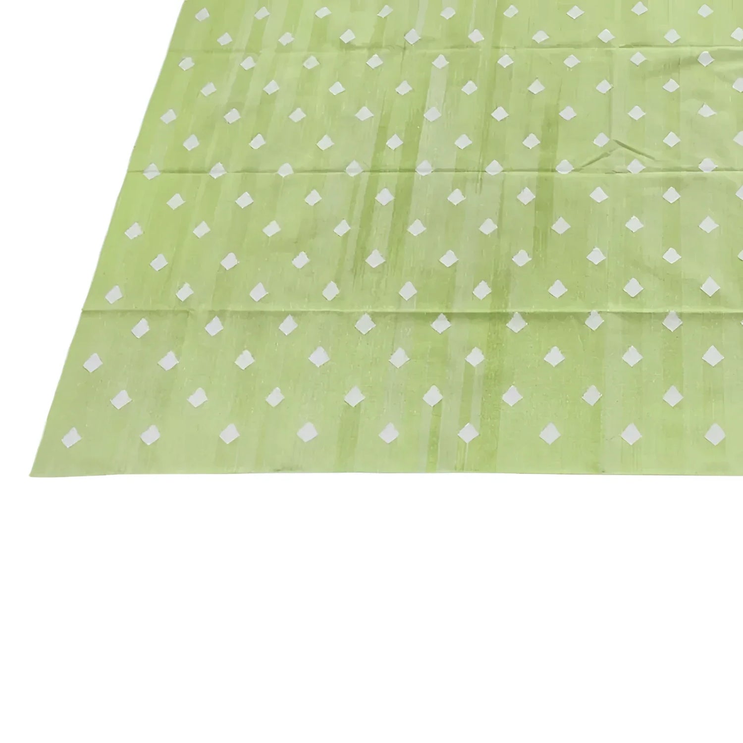 Handwoven Reversible Diamond Cotton Rug - Olive