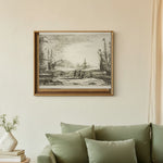 Framed room mockup - sage