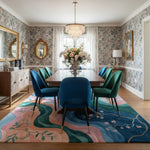 Harmonic Currents Hand Tufted Wool Rug