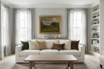 Framed room mockup - gold