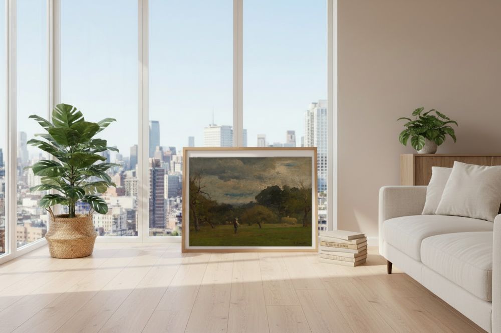 Framed room mockup - loft