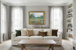 Framed room mockup - gold