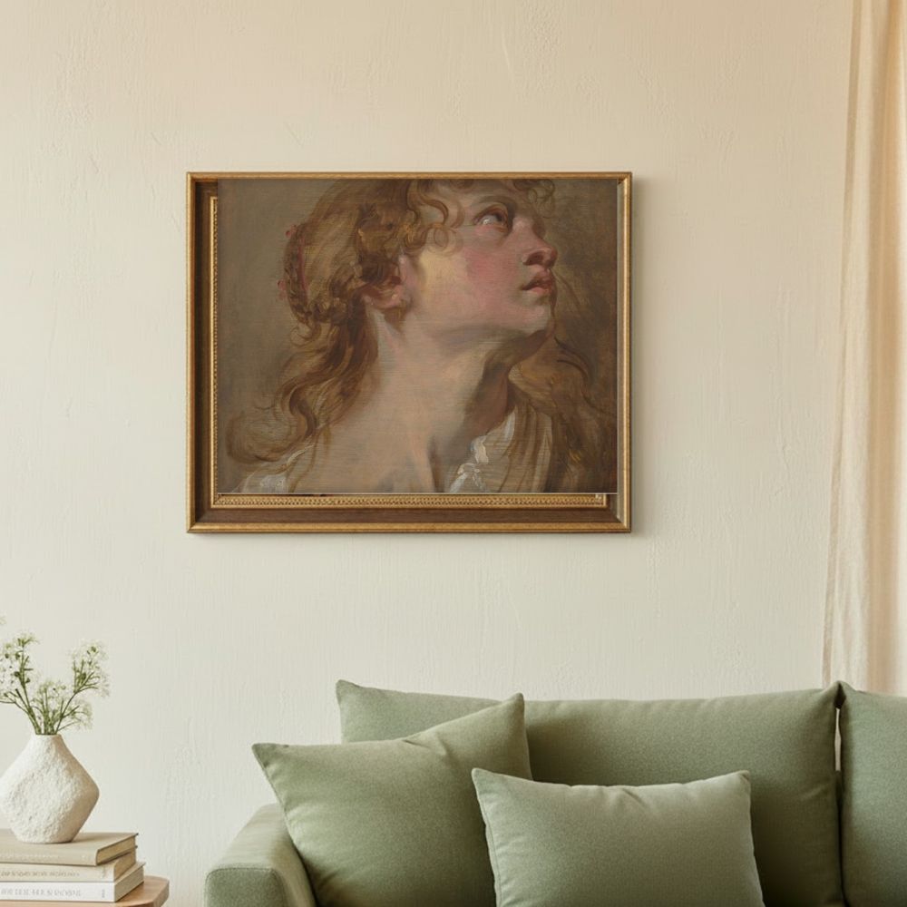 Framed room mockup - sage