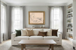 Framed room mockup - gold