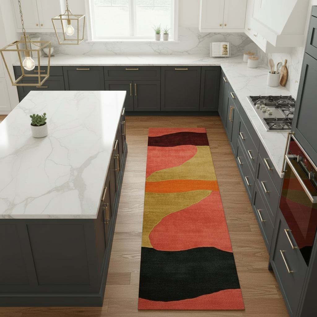 Horizon Echo Hand Tufted Wool Rug