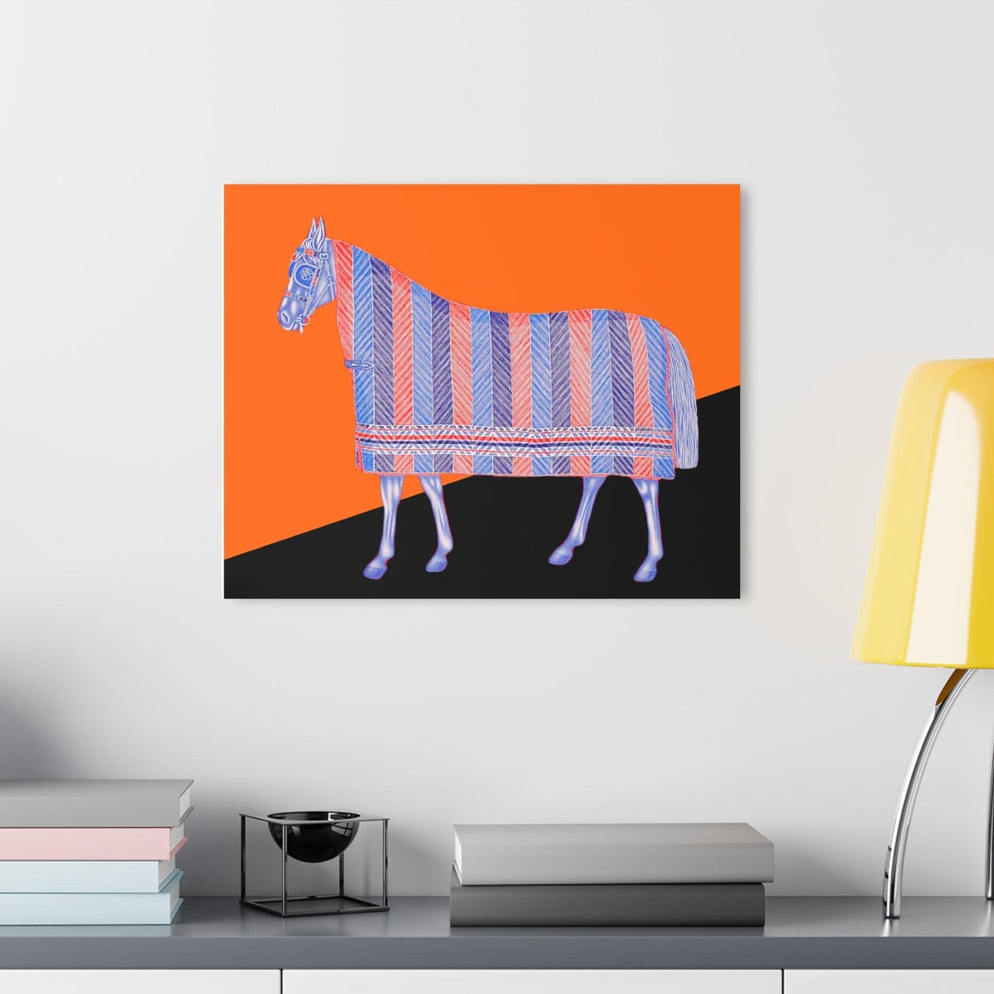 House of Horse Acrylic Print Wall Art with French Cleat Hanging - MAIA HOMES