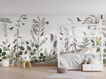 Hummingbird Hedge Wallpaper Mural