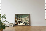 Framed room mockup - leaning