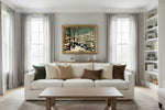 Framed room mockup - gold