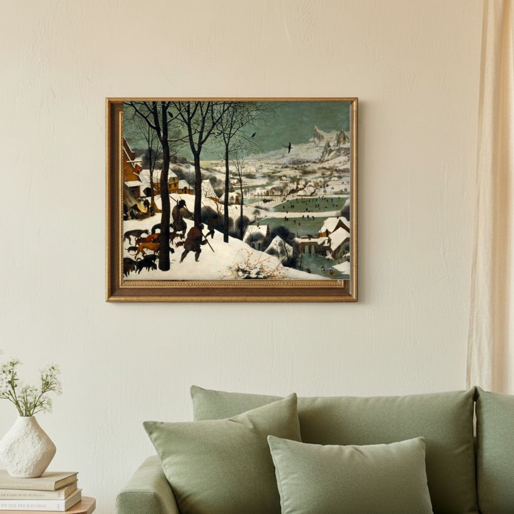 Framed room mockup - sage