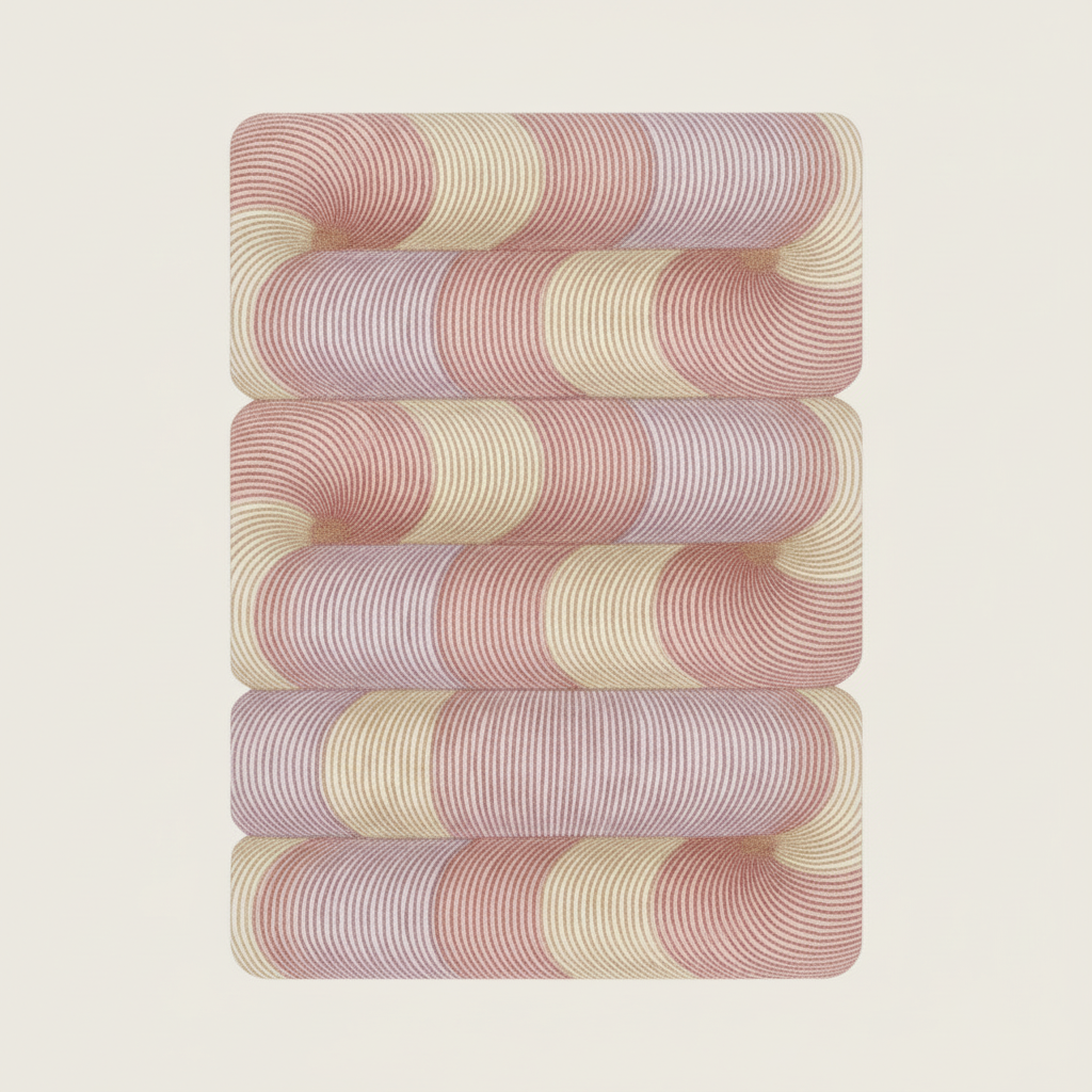 Swirl World Hand Tufted Wool Rug