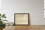 Framed room mockup - leaning