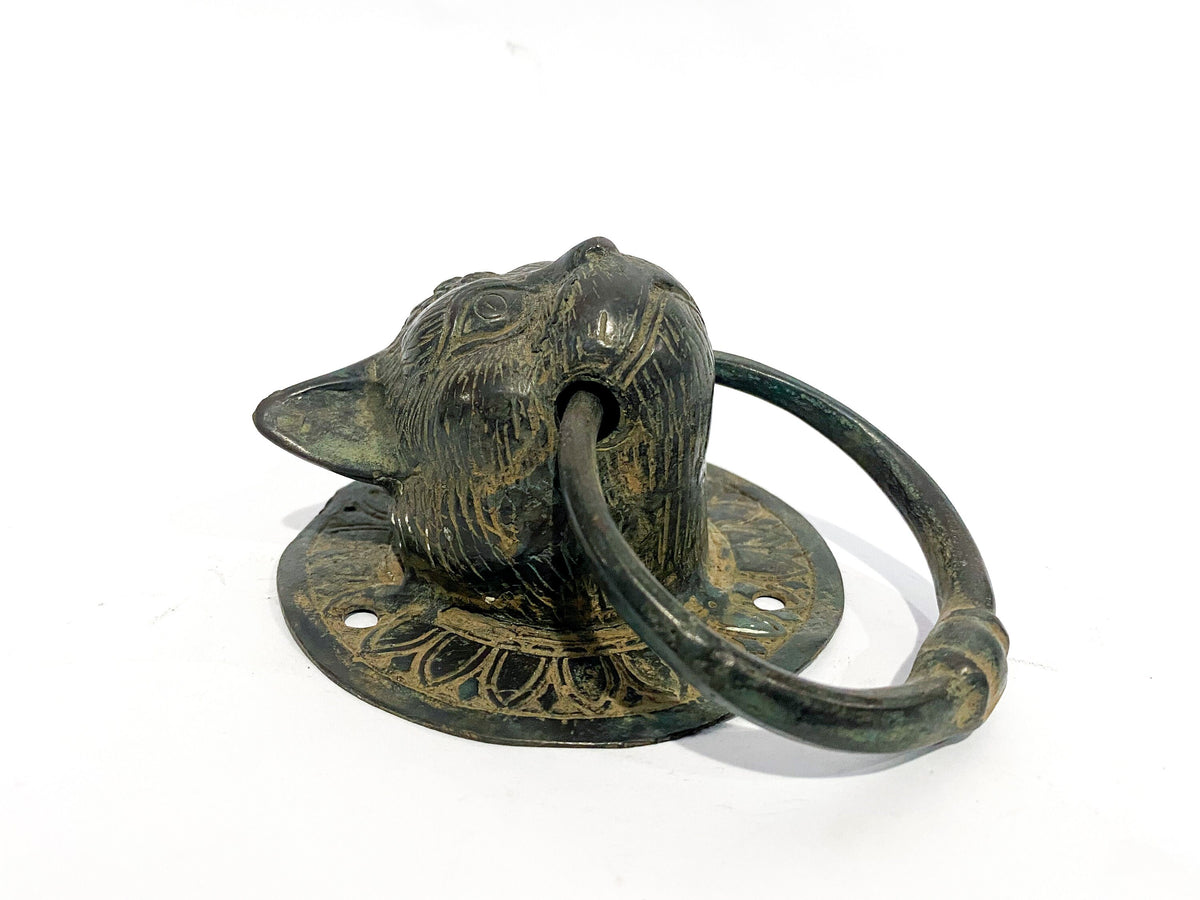 Solid Brass Cat Door Knocker