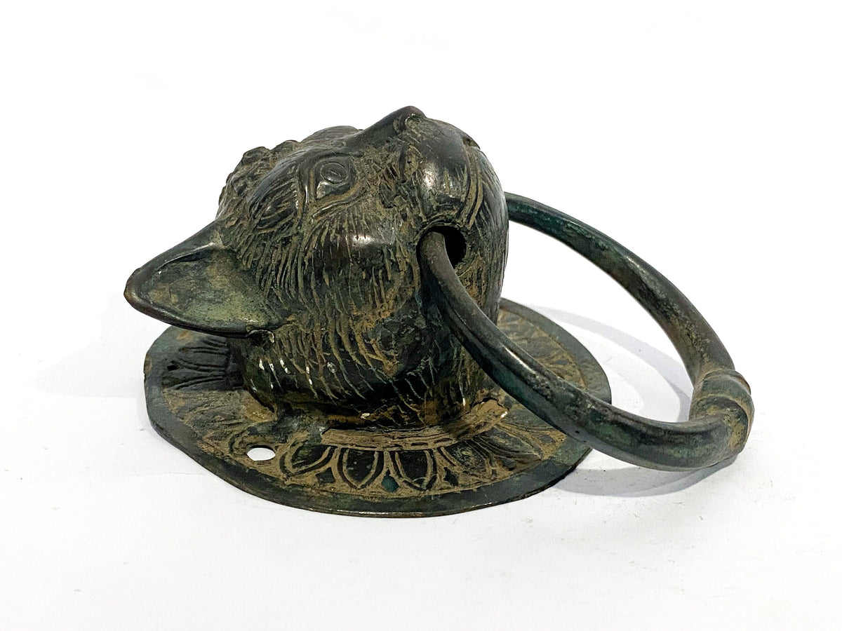 Solid Brass Cat Door Knocker