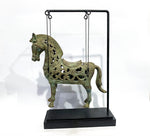 Vintage Brass Horse Statue