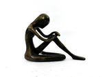 Bronze Thinker Sculpture