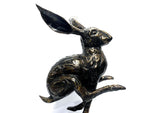 Bronze Jumping Rabbit Statue