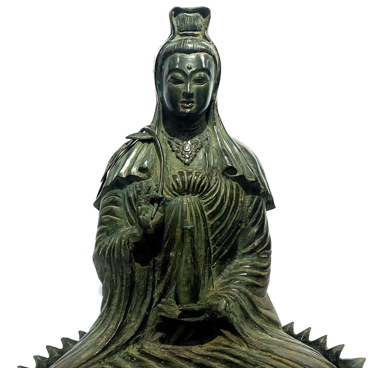 Bronze Kwan Yin Statue