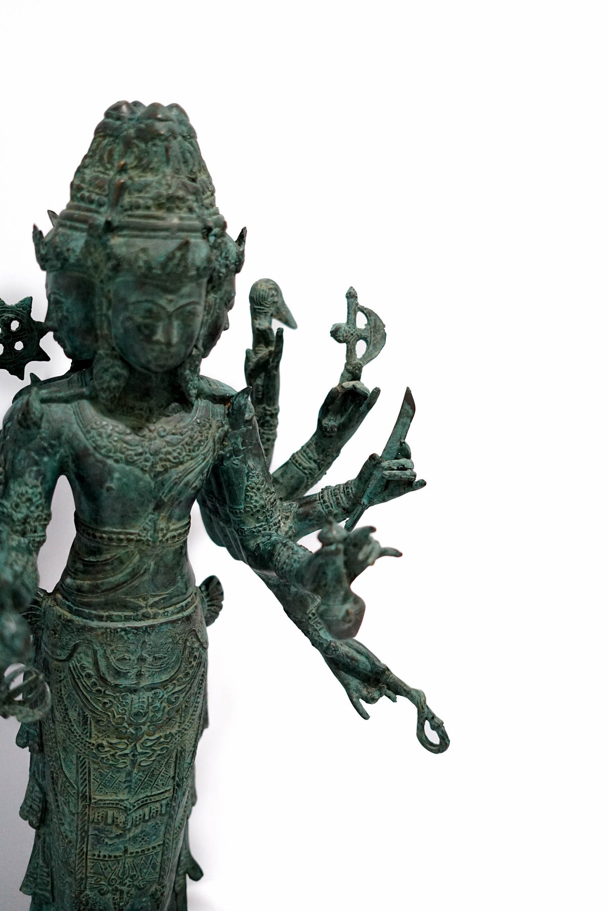 Bronze Trimurti Statue