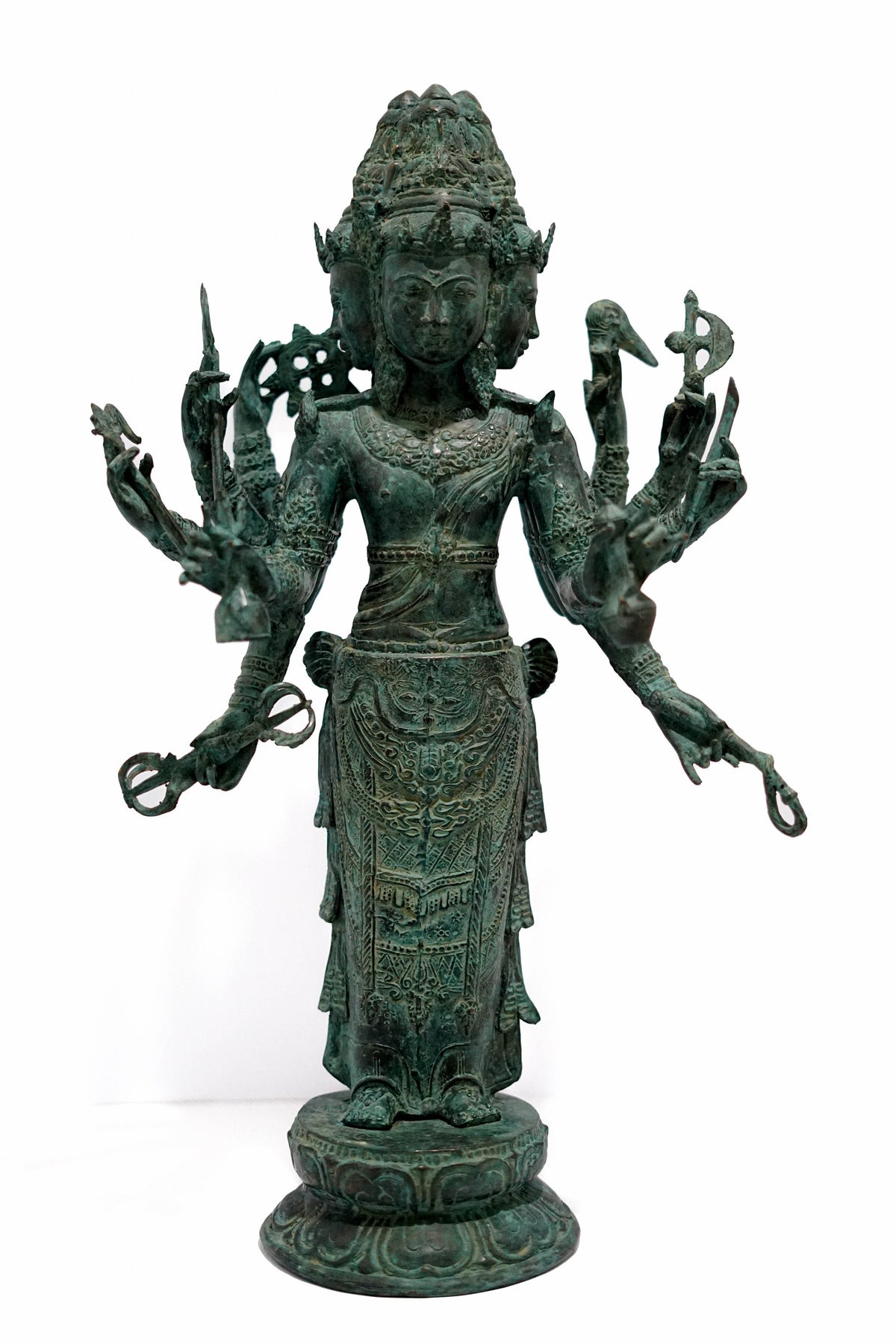 Bronze Trimurti Statue