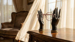 Solid Brass Hand Eyeglass Holders - Pair