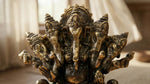 Solid Brass Panchamukhi Ganesha Statue