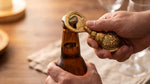 Solid Brass Snail Bottle Opener