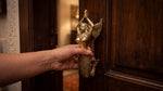 Solid Brass Mermaid Door Handle - Pair