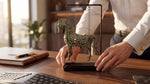Vintage Brass Horse Statue