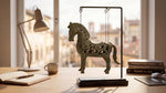 Vintage Brass Horse Statue