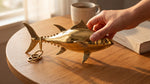 Solid Brass Tuna Fish Wall Hanging
