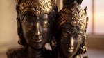 Solid Brass Rama Sita Statue