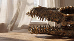 Bronze Dragon Skull Statue