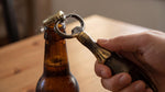 Solid Brass Fork Bottle Opener