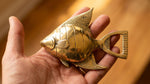 Solid Brass Fish Bottle Opener