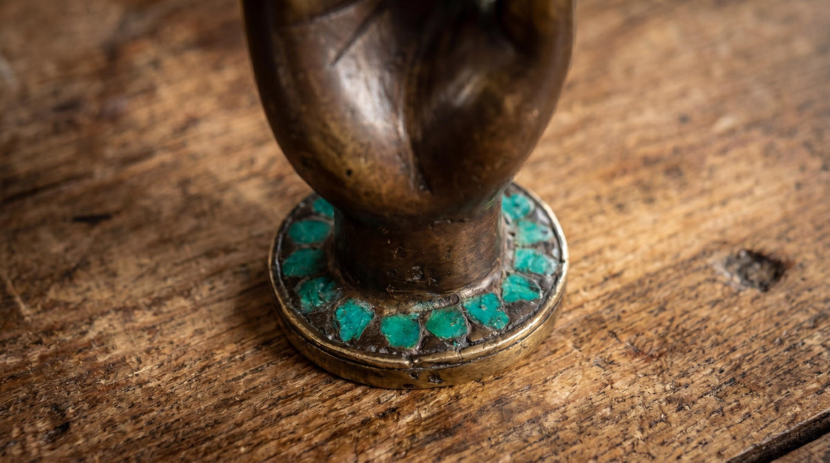 Solid Brass Handshake Door Handle