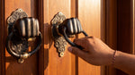 Solid Brass Fist Door Knocker