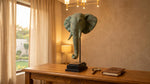 Bronze Elephant Bust