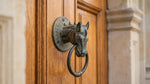 Solid Brass Horse Door Knocker