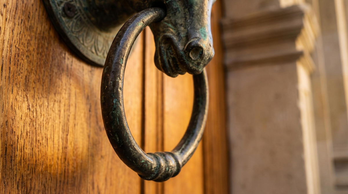 Solid Brass Horse Door Knocker