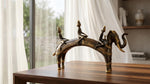 Bronze Dhokra Elephant Sculpture