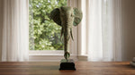 Bronze Elephant Bust